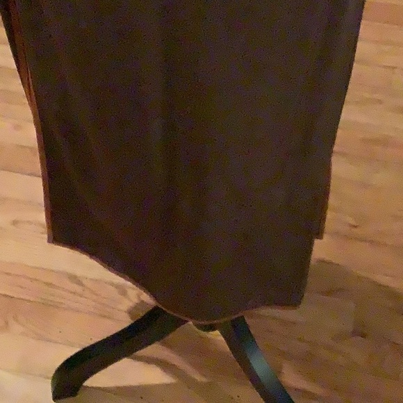 𝅺VINTAGE FIRST LADY  by JACKIE & JULIAN size 10 brown & rust silky jacket duster - Picture 5 of 16